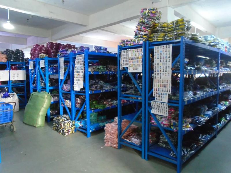 Shaoxing Zhenlei Textile Co., Ltd. メーカー生産ライン