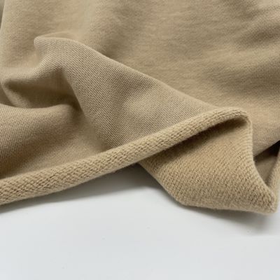 2-Way Stretch Soft French Terry Fleece Fabric For Apparel