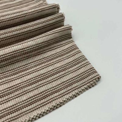 Eco Friendly Wave Jacquard Double Jersey Stretch Fabric Home Textile Cloud 72%C 24%R 4% C14-059